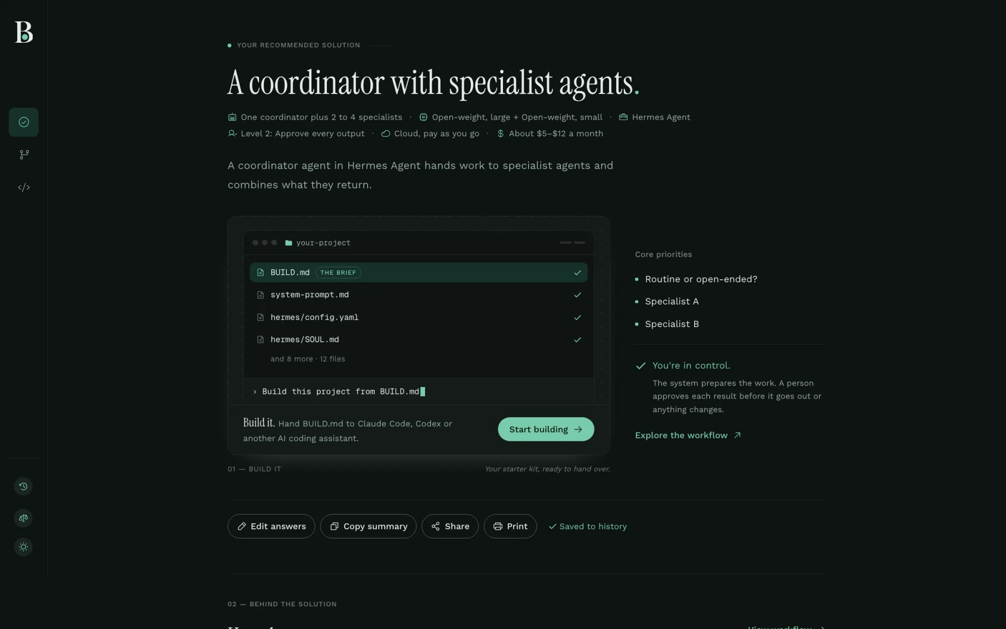 Blueprint: the Agent Architecture Guide screenshot
